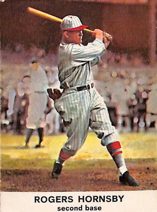 FIINR Baseball Card 1961 Golden Roger Hornsby Baseball Card #7 - Vintage - Amazing Condition