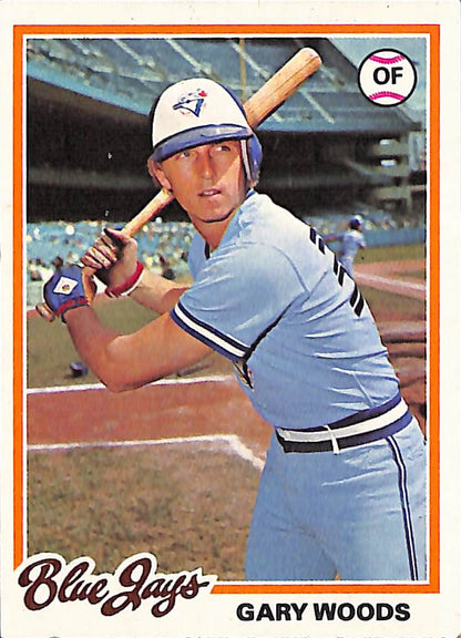 FIINR Baseball Card 1978 Topps Gary Woods Vintage Baseball Card #699 - Mint Condition