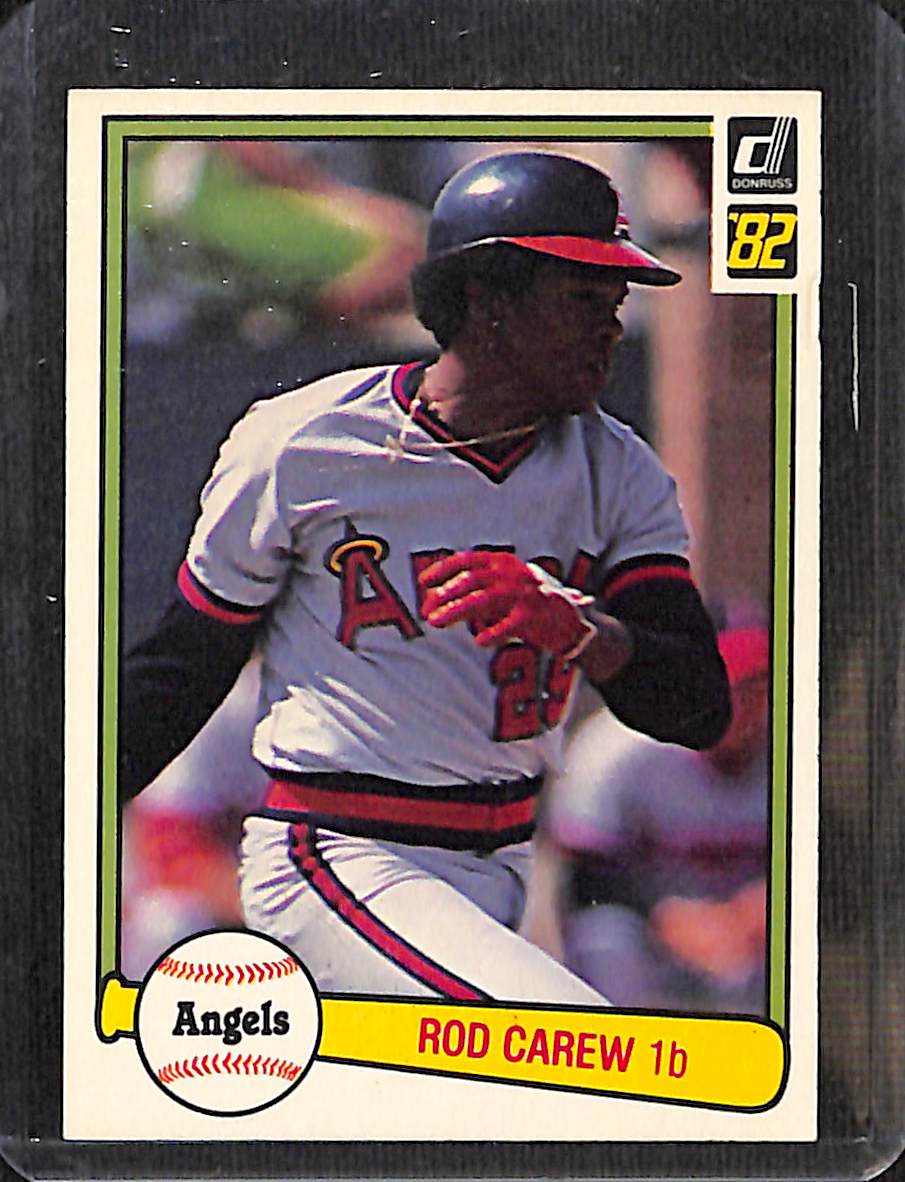 FIINR Baseball Card 1982 Donruss Rod Carew Vintage MLB Baseball Card #216 - Mint Condition