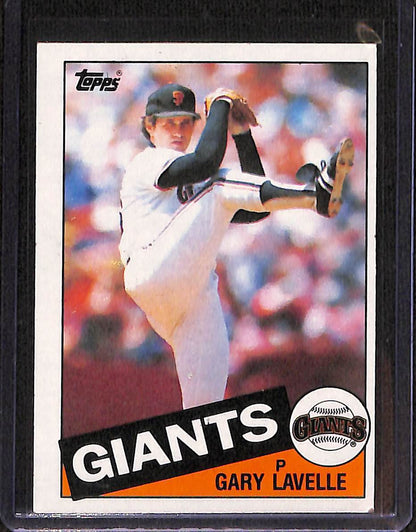 FIINR Baseball Card 1985 Topps Gary Lavelle Vintage Baseball Card #462 - Mint Condition