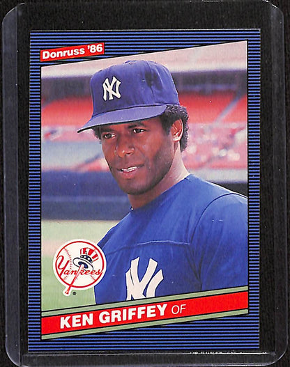 FIINR Baseball Card 1986 Donruss Ken Griffey Sr. Vintage Baseball Card #126 - Mint Condition