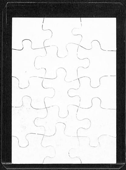FIINR Baseball Card 1987 Donruss Puzzle Roberto Clemente Vintage Baseball Card - Puzzle Card - Mint Condition