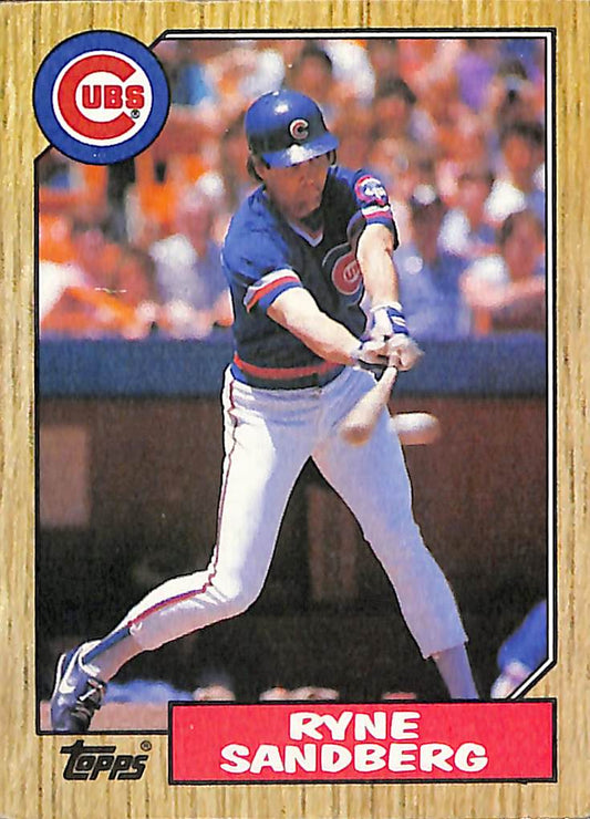 FIINR Baseball Card 1987 Ryne Sandberg Baseball Card #680 - Mint Condition