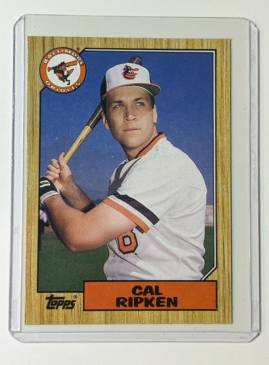 FIINR Baseball Card 1987 Topps Call Ripken Baseball Card # 784 - Mint Condition