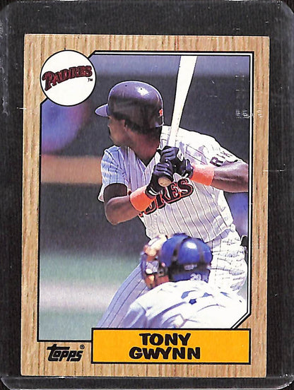 FIINR Baseball Card 1987 Topps Tony Gwynn Vintage Baseball Card #530 - Mint Condition