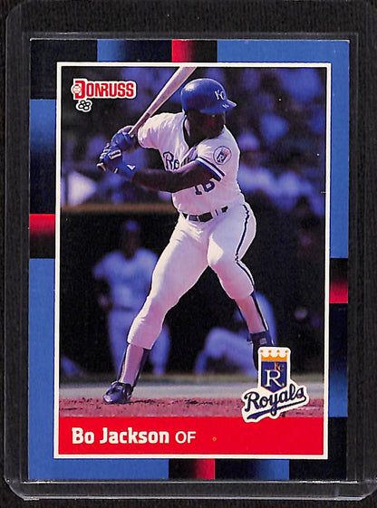 FIINR Baseball Card 1988 Donruss Bo Jackson MLB Baseball Card Royals #220 - Mint Condition