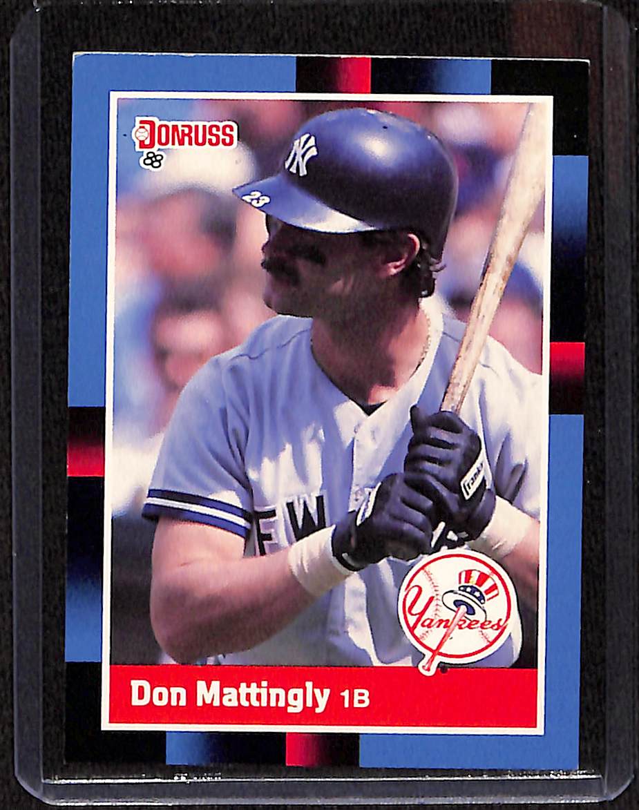 FIINR Baseball Card 1988 Donruss Don Mattingly Baseball Card #217 - Mint Condition