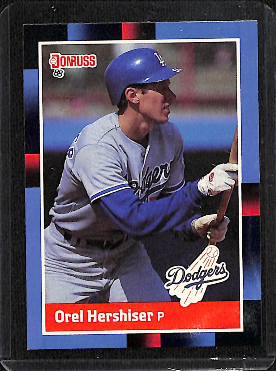 FIINR Baseball Card 1988 Donruss Orel Hershiser Vintage Baseball Card #94 - Mint Condition