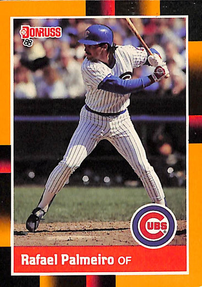 FIINR Baseball Card 1988 Donruss Rafael Palmeiro MLB Baseball Card #93 - Mint Condition