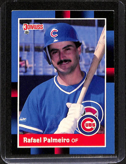 FIINR Baseball Card 1988 Donruss Rafael Palmeiro Vintage MLB Baseball Card #324 - Mint Condition