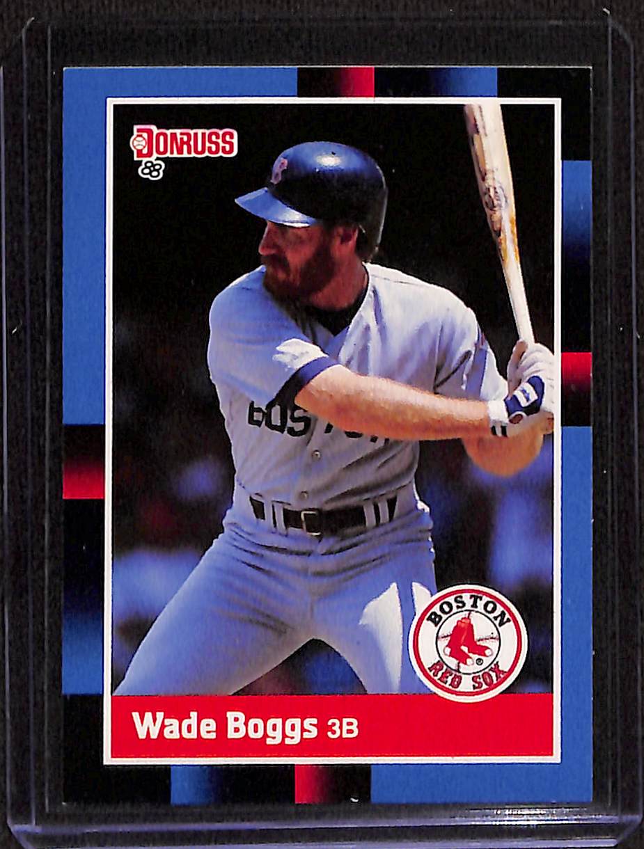 FIINR Baseball Card 1988 Donruss Wade Boggs Vintage MLB Baseball Card #153 - Mint Condition