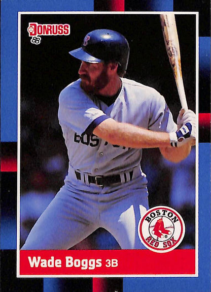 FIINR Baseball Card 1988 Donruss Wade Boggs Vintage MLB Baseball Card #153 - Mint Condition