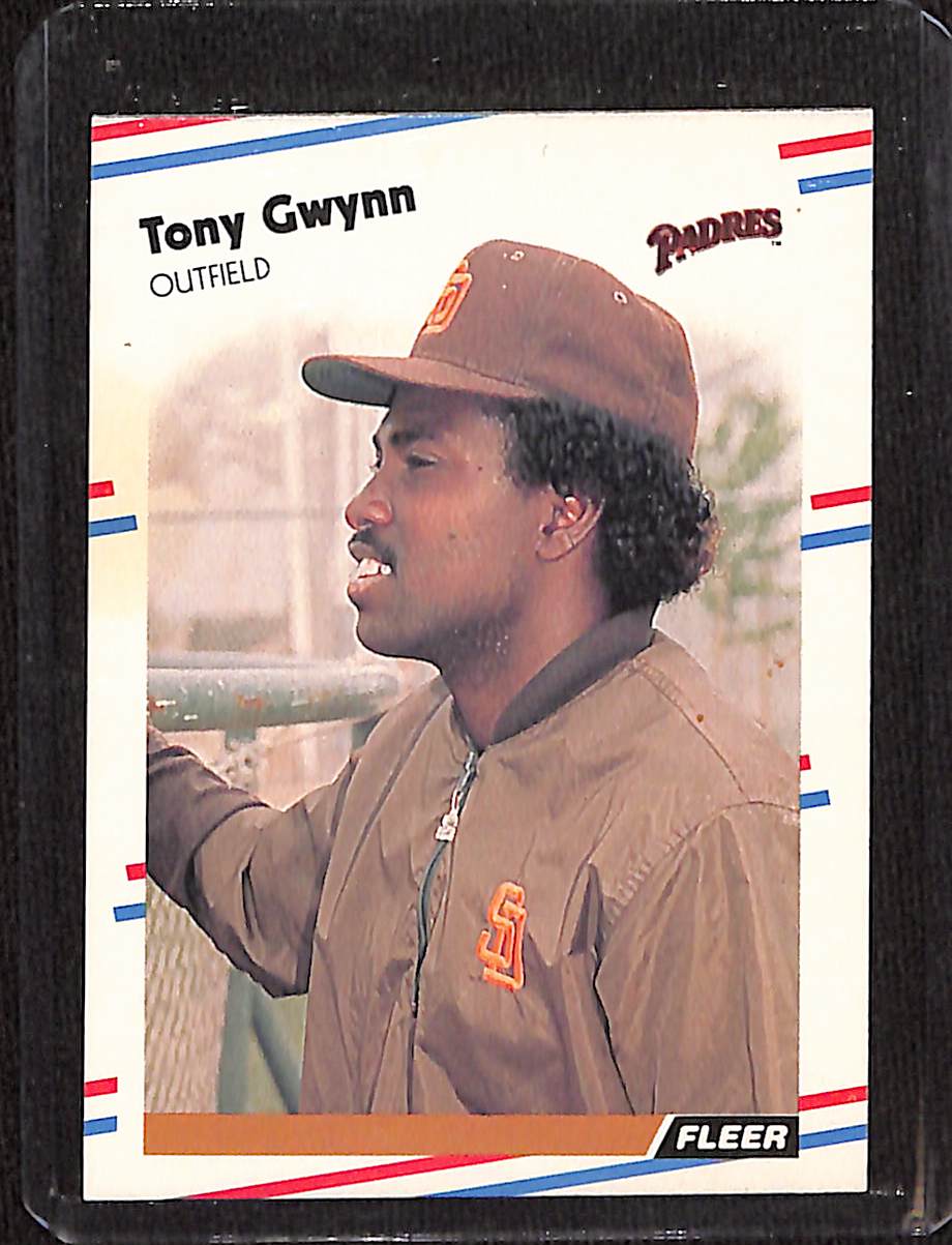 FIINR Baseball Card 1988 Fleer Tony Gwynn Vintage MLB Baseball Card #585 - Mint Condition