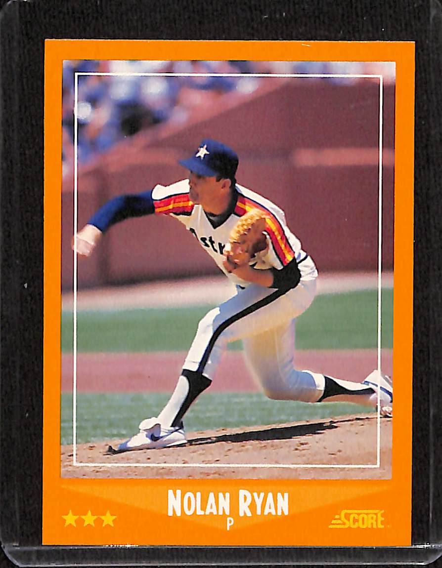 FIINR Baseball Card 1988 Score Nolan Ryan Astros Baseball Card #575 - Mint Condition