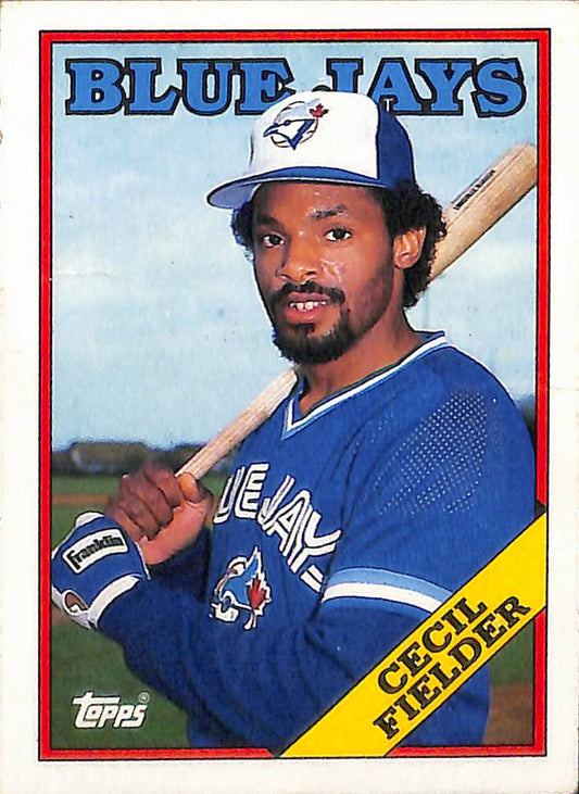 FIINR Baseball Card 1988 Topps Cecil Fielder Vintage MLB Baseball Card #618 - Mint Condition