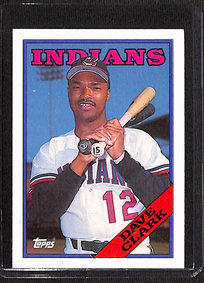 FIINR Baseball Card 1988 Topps Dave Clark Vintage MLB Baseball Card #49 - Mint Condition