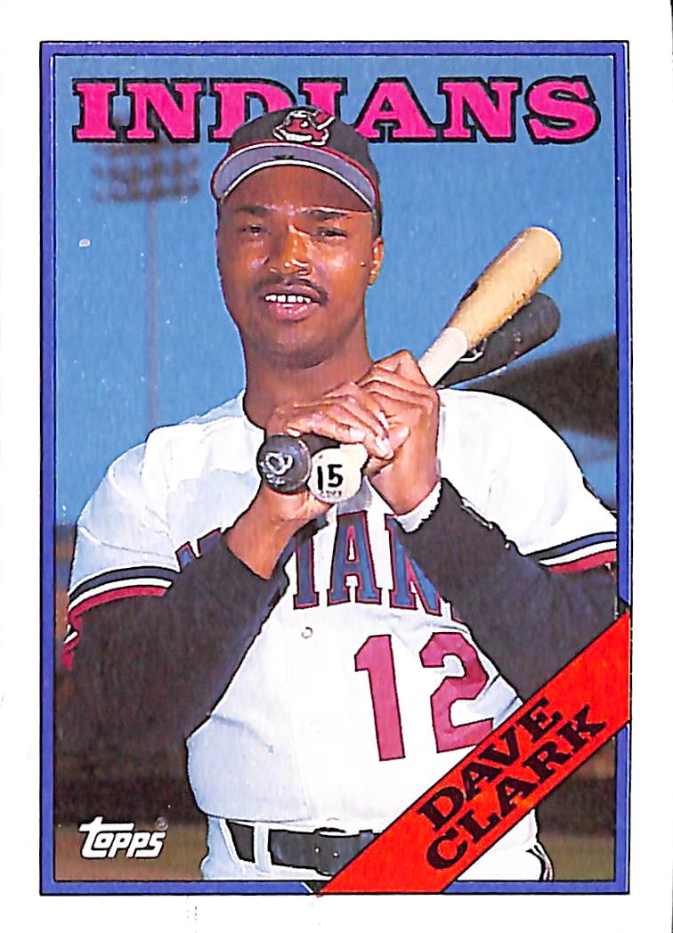 FIINR Baseball Card 1988 Topps Dave Clark Vintage MLB Baseball Card #49 - Mint Condition