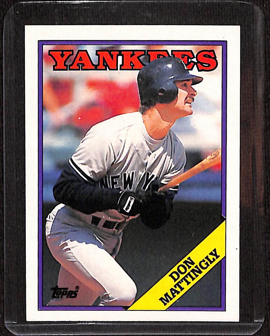 FIINR Baseball Card 1988 Topps Don Mattingly Baseball Card #300 - Mint Condition