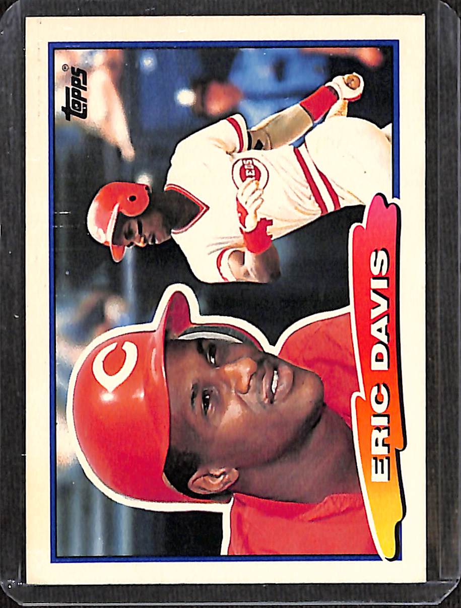 FIINR Baseball Card 1988 Topps Eric Davis Vintage MLB Baseball Card #20 - Mint Condition