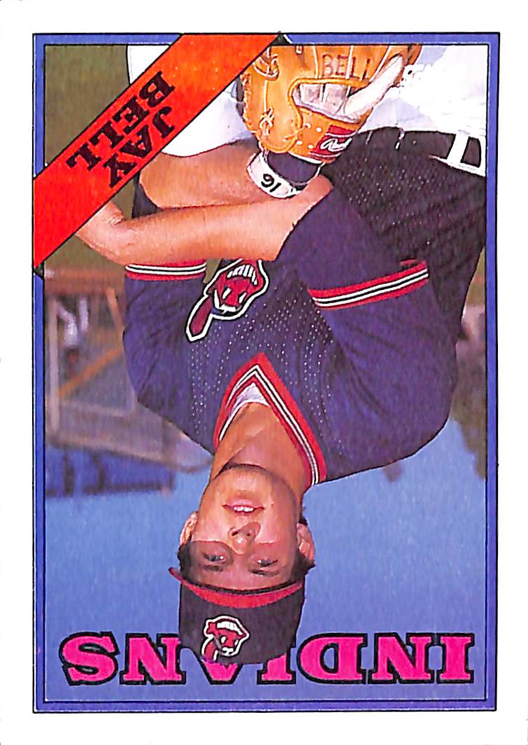 FIINR Baseball Card 1988 Topps Jay Bell Vintage MLB Baseball Card #637 - Mint Condition