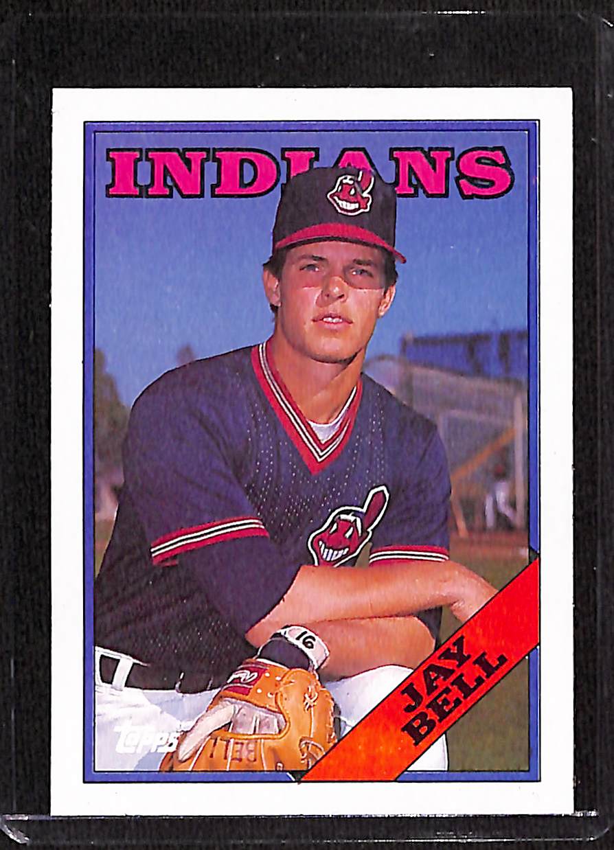 FIINR Baseball Card 1988 Topps Jay Bell Vintage MLB Baseball Card #637 - Mint Condition