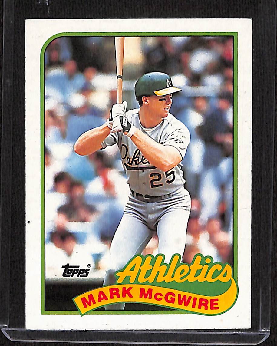 FIINR Baseball Card 1988 Topps Mark McGwire Error Baseball Card #70 - Error Card - Mint Condition