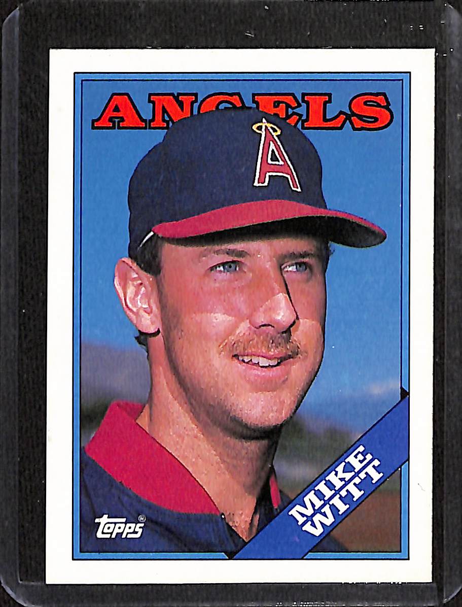 FIINR Baseball Card 1988 Topps Mike Witt Vintage MLB Baseball Card #270 - Mint Condition