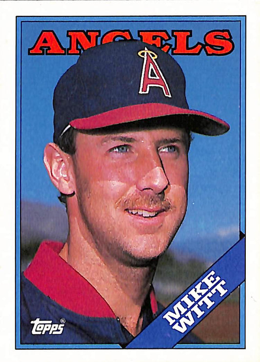 FIINR Baseball Card 1988 Topps Mike Witt Vintage MLB Baseball Card #270 - Mint Condition