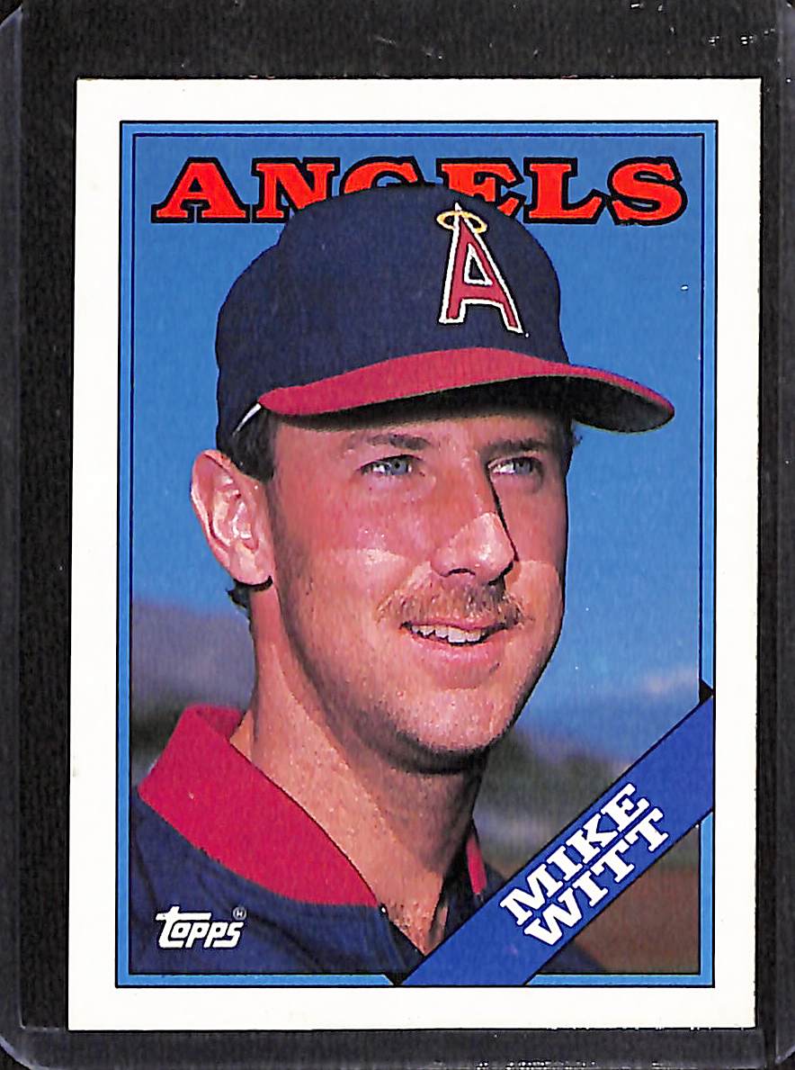 FIINR Baseball Card 1988 Topps Mike Witt Vintage MLB Baseball Card #270 - Mint Condition