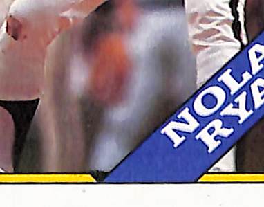 FIINR Baseball Card 1988 Topps Vintage Nolan Ryan Error Baseball Card #250 - Error Card - Mint Condition