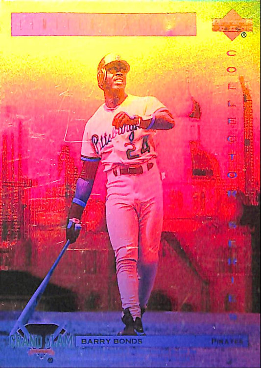 FIINR Baseball Card 1988 Upper Deck Grand Slam Barry Bonds Hologram Baseball Card #20 - Mint Condition