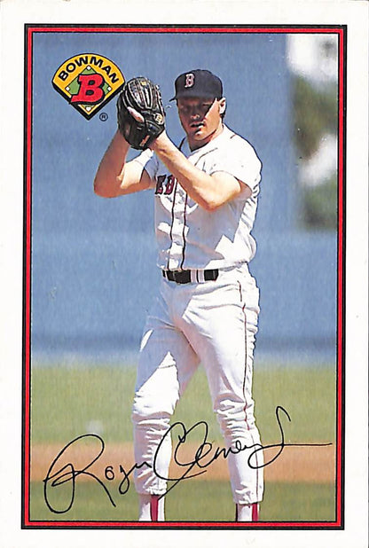 FIINR Baseball Card 1989 Bowman Roger Clemens Vintage Baseball Card #26 - Mint Condition