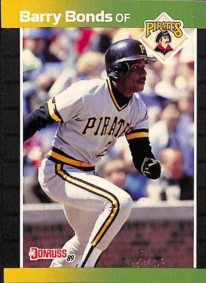FIINR Baseball Card 1989 Donruss Barry Bonds Baseball Error Card #92 - Error Card - Mint Condition