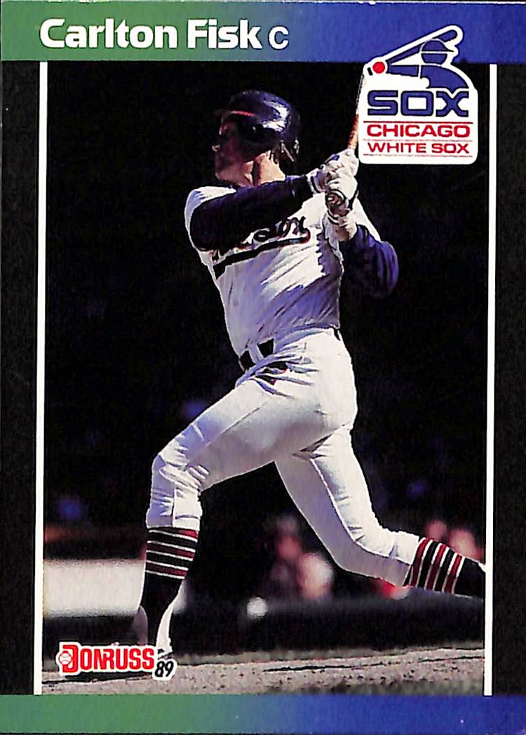 FIINR Baseball Card 1989 Donruss Carlton Fisk MLB Baseball Card #101 - Mint Condition