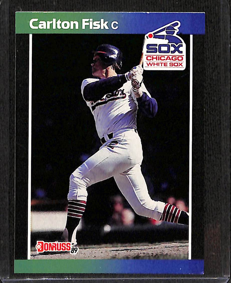 FIINR Baseball Card 1989 Donruss Carlton Fisk MLB Baseball Card #101 - Mint Condition