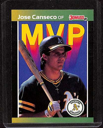 FIINR Baseball Card 1989 Donruss Jose Canseco Baseball Card #BC-5 - Mint Condition