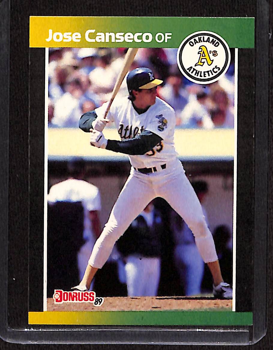 FIINR Baseball Card 1989 Donruss Jose Canseco MLB Baseball Card #BC-5 - Mint Condition