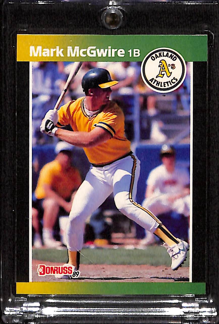 FIINR Baseball Card 1989 Donruss Mark McGwire Baseball Card #95 - Mint Condition