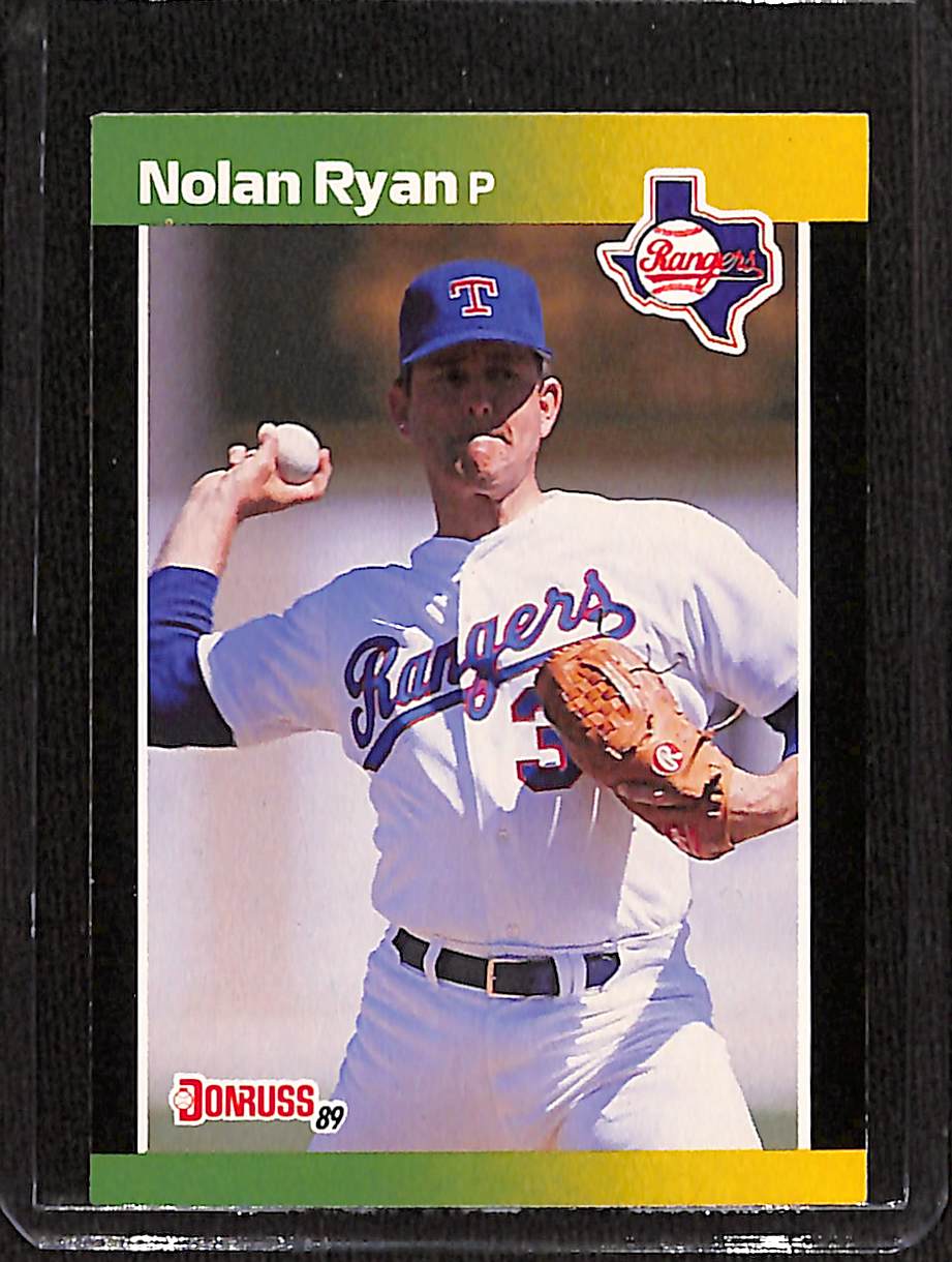 FIINR Baseball Card 1989 Donruss Vintage Nolan Ryan MLB Baseball Card #T19 - Mint Condition