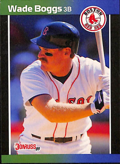 FIINR Baseball Card 1989 Donruss Wade Boggs Baseball Error Card #68 -Error Card - Mint Condition