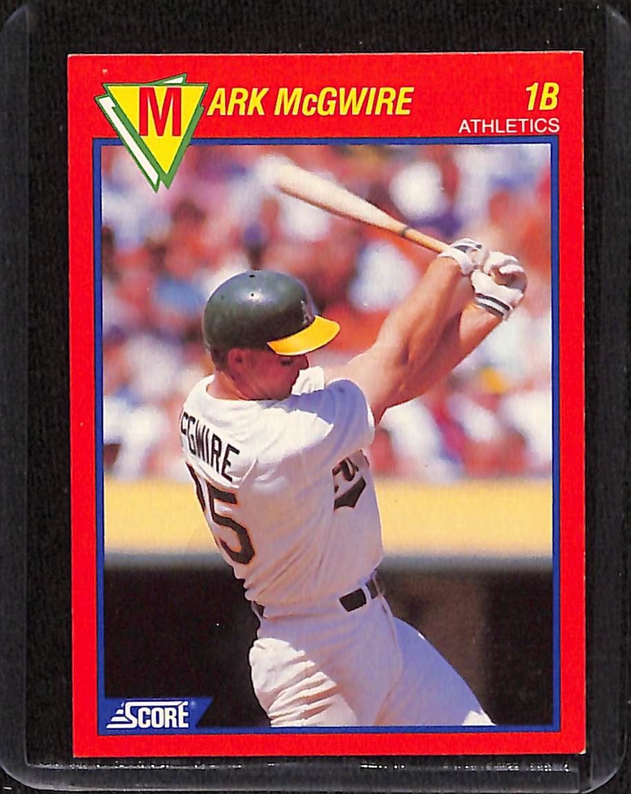 FIINR Baseball Card 1989 Score Mark McGwire Baseball Card #25 - Mint Condition