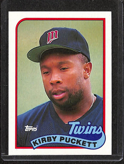 FIINR Baseball Card 1989 Topps Kirby Puckett MLB Baseball Error Card #650 - Error Card - Mint Condition