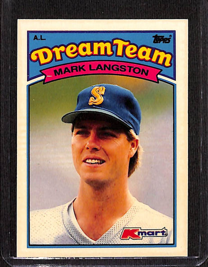 FIINR Baseball Card 1989 Topps Mark Langston Vintage MLB Baseball Card #21 - K Mart - Mint Condition