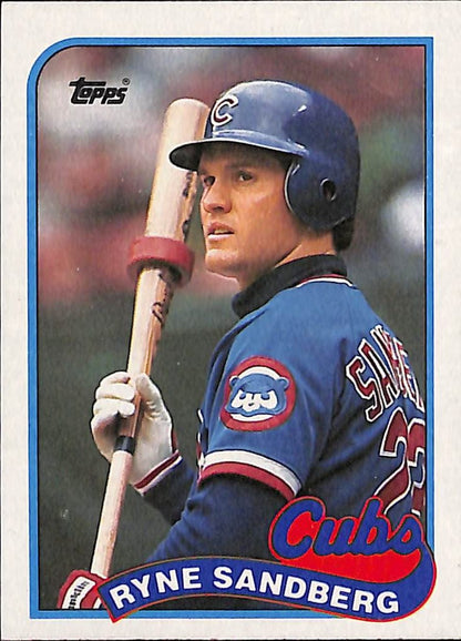 FIINR Baseball Card 1989 Topps Ryne Sandberg Baseball Card #360