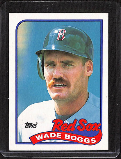 FIINR Baseball Card 1989 Topps Wade Boggs Baseball Card #600 - Mint Condition