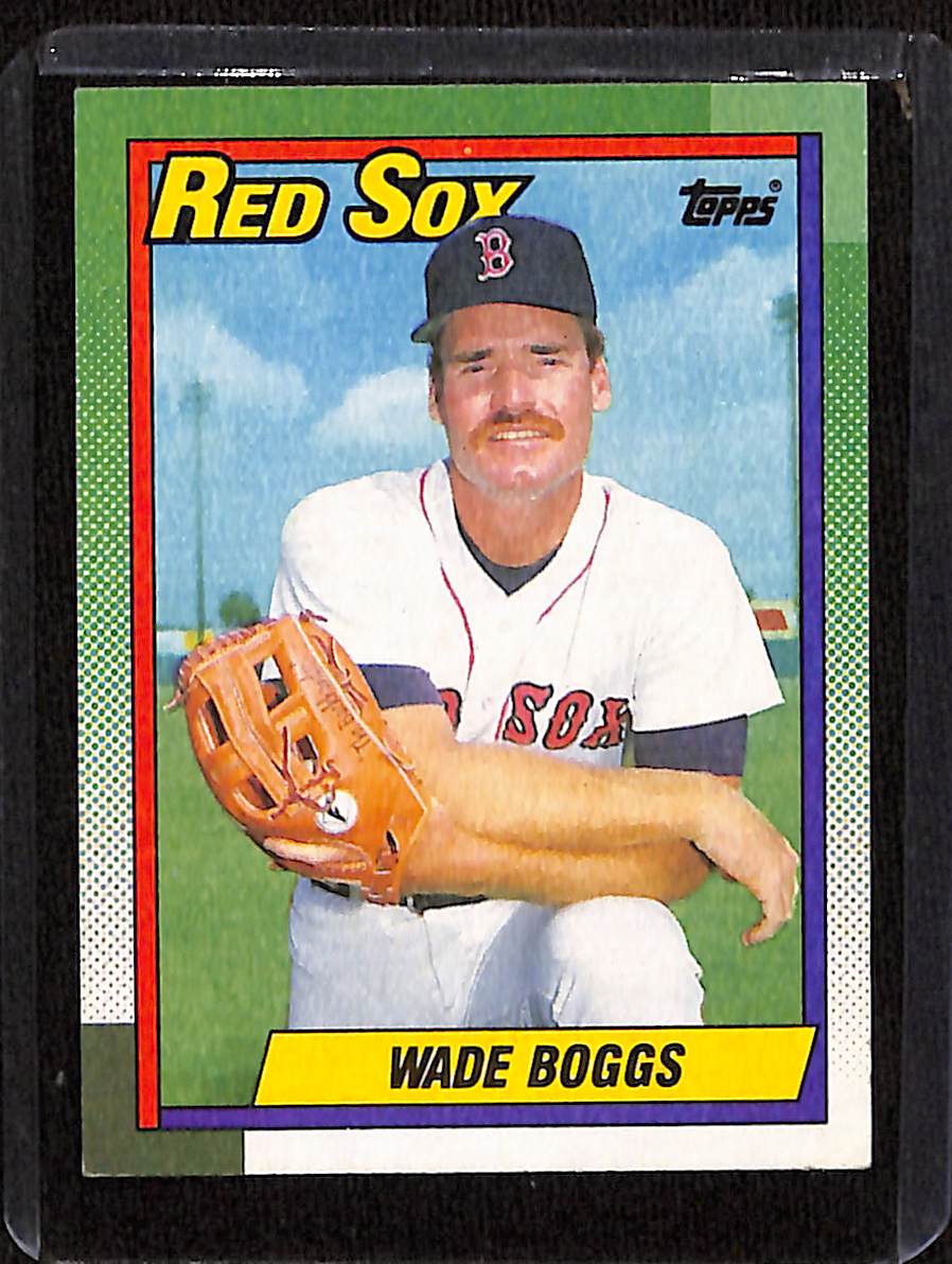 FIINR Baseball Card 1989 Topps Wade Boggs Baseball Card #760 - Mint Condition