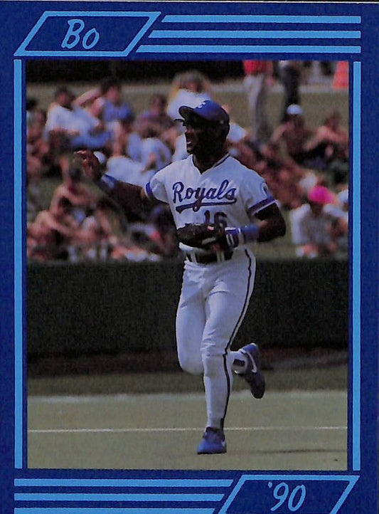 FIINR Baseball Card 1990 Bo Jackson Rare-oddball Bo'90 MLB Baseball Card #9 - Mint Condition