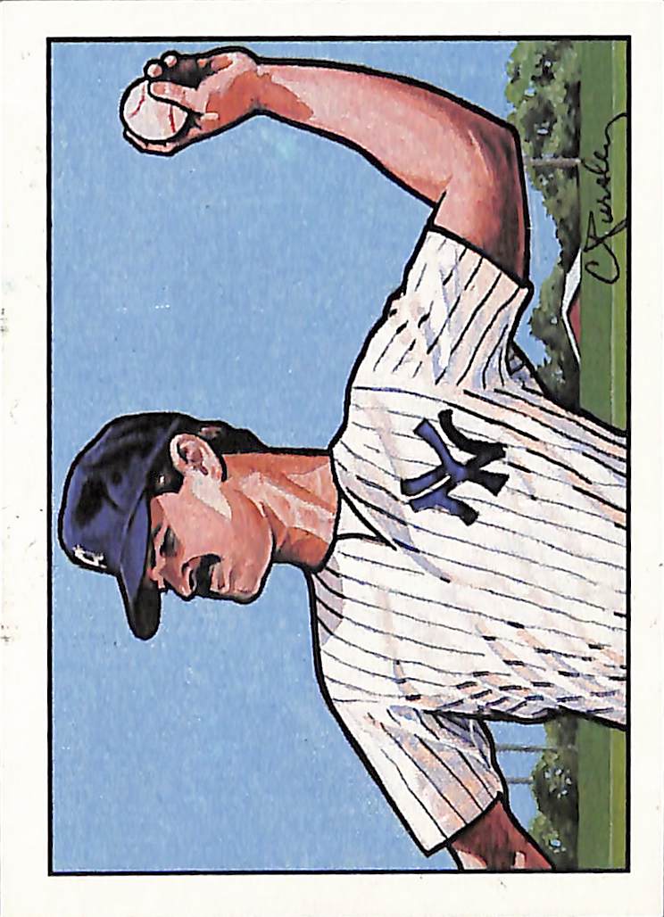 FIINR Baseball Card 1990 Bowman Don Mattingly Sweepstakes MLB Baseball Card - Mint Condition