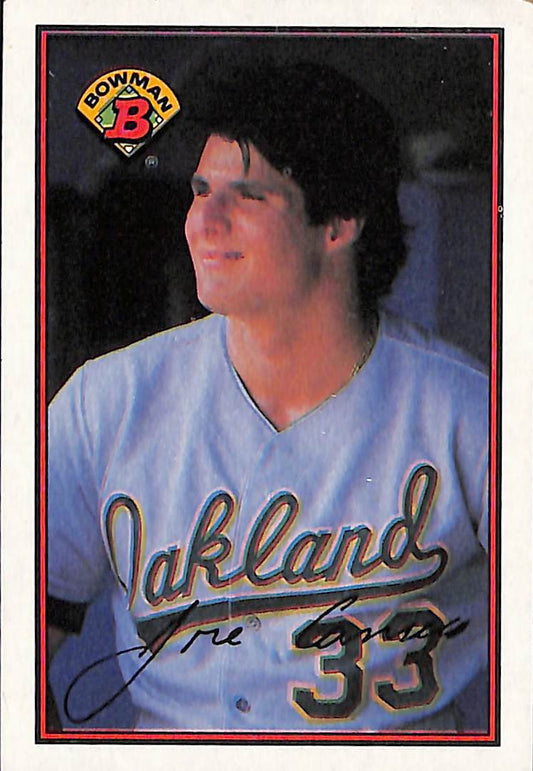 FIINR Baseball Card 1990 Bowman Jose Canseco Baseball Card #201 - Mint Condition