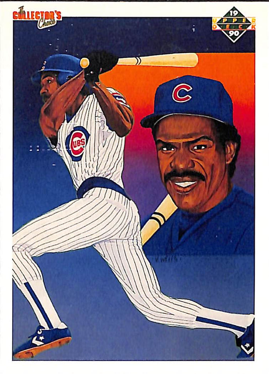 FIINR Baseball Card 1990 Collectors Choice Upper Deck Andre Dawson Baseball Card #73 - Mint Condition